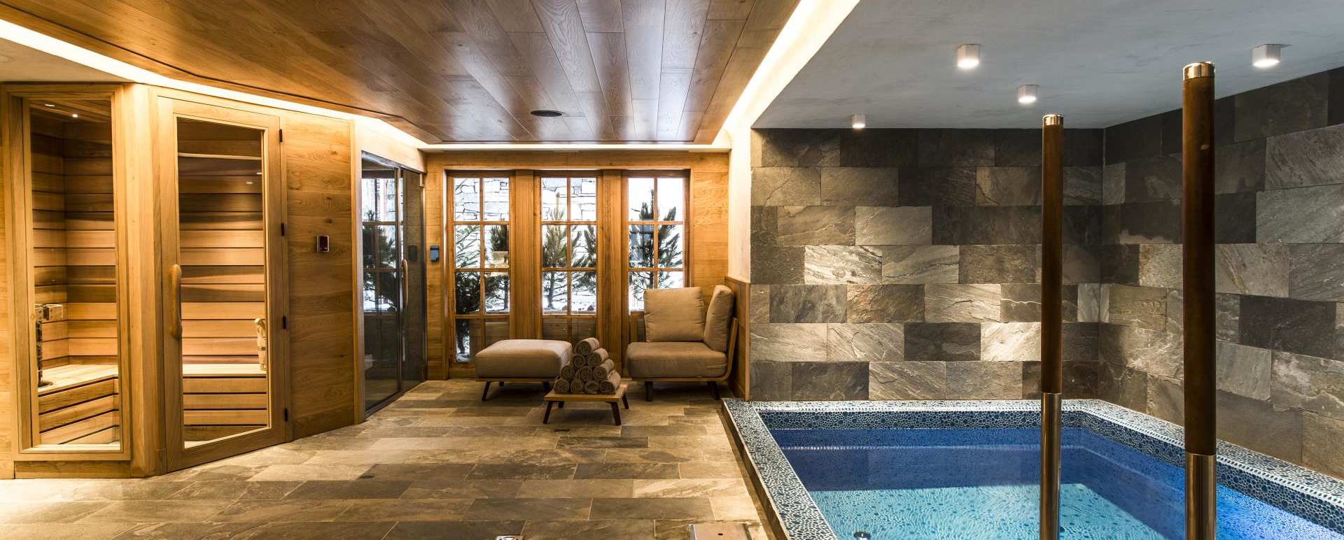 Pool, Chalet Chene - La Mourra